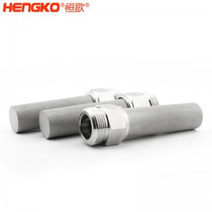 恒歌生產(chǎn)高精度粉末燒結不銹鋼微孔曝氣石_可用于啤酒氣泡擴散