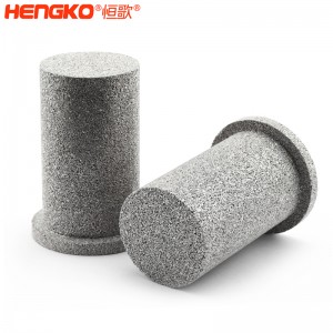 源頭廠家0.1-90μm不銹鋼濾筒透氣性好過(guò)濾精準(zhǔn),用于制藥器械金屬粉末燒結(jié)濾芯