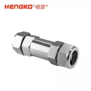 實驗室氣路W型一體式過濾器丨高純氣體管道系統(tǒng)直通型過濾器