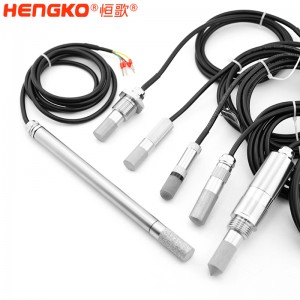 HT606變送一體溫濕度探頭_316L不銹鋼透氣糧倉谷堆長(zhǎng)桿溫濕度探頭