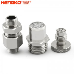 廠家定制有創(chuàng)呼吸機(jī)氣源入口醫(yī)療級(jí)316L不銹鋼過(guò)濾器濾芯防塵透氣耐腐蝕，用于呼吸機(jī)