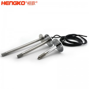 恒歌直銷(xiāo)平頭/尖頭不銹鋼溫濕度傳感器探頭帶電線,用于土壤農(nóng)業(yè)