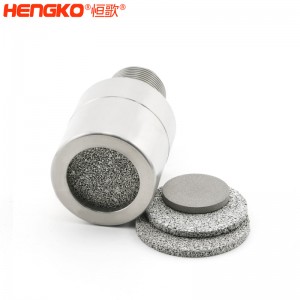 氣體探測(cè)器探頭防爆片耐高溫透氣性好，工業(yè)316L不銹鋼傳感器隔火焰隔爆片可定制