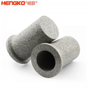 源頭廠家0.1-90μm不銹鋼濾筒透氣性好過(guò)濾精準(zhǔn),用于制藥器械金屬粉末燒結(jié)濾芯