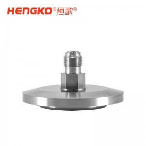 微電子半導(dǎo)體晶圓制程工藝氣體過濾終端 316L 外殼快速進(jìn)氣擴散器