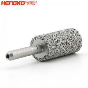 廠家定制316L粉末燒結(jié)不銹鋼過濾器曝氣頭，高強(qiáng)度耐腐蝕水族專用氣泡石