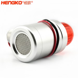 氣體傳感器聲光報(bào)警器一體多功能高亮度高分貝,用于乙炔氣體探測警示