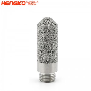 廠家生產(chǎn)0.2-90μm溫濕度傳感器不銹鋼探頭外殼防水防塵耐腐蝕，多種型號可定制