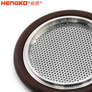 不銹鋼包邊網(wǎng)片濾芯過(guò)濾精度高燒結(jié)網(wǎng)片用于植物香薰過(guò)濾精油