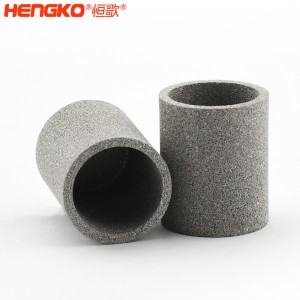 濾芯廠家定制微米級(jí)燒結(jié)不銹鋼濾芯_多孔金屬粉末不銹鋼濾管污染水過濾用
