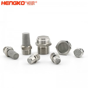 源頭廠家不銹鋼燒結(jié)網(wǎng)消聲器消音器耐高溫流量大，應(yīng)用于空壓機(jī)排氣