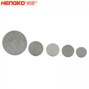 氣體探測器探頭防爆片耐高溫透氣性好，工業(yè)316L不銹鋼傳感器隔火焰隔爆片可定制