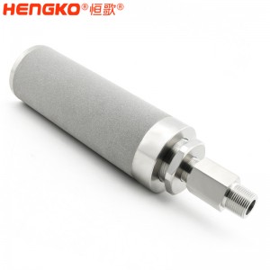 不銹鋼空壓機(jī)濾芯耐壓防塵高孔隙率用于過(guò)濾水油雜質(zhì)顆粒