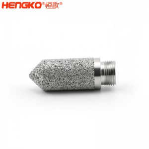 微米多孔不銹鋼316L粉末燒結(jié)溫濕度傳感器保護(hù)罩殼