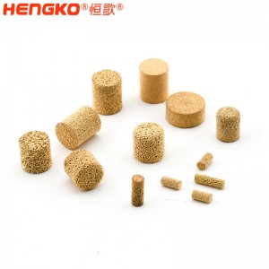 廠家直銷 燒結金屬不銹鋼316L 青銅多孔空氣過濾片柱現(xiàn)貨耐高溫