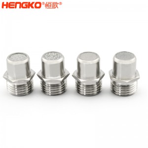 廠家定制有創(chuàng)呼吸機氣源入口醫(yī)療級316L不銹鋼過濾器濾芯防塵透氣耐腐蝕，用于呼吸機