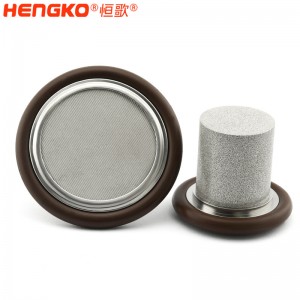 DF系列擴(kuò)散器專用濾器_316L真空法蘭過濾器_工藝氣體過濾器