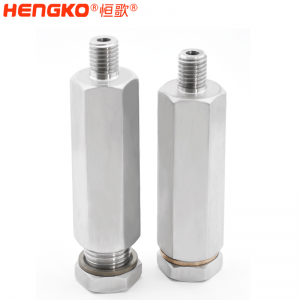 易燃液體、蒸汽燒結(jié)不銹鋼阻火器組合件限流器氣體儲(chǔ)存和運(yùn)輸用