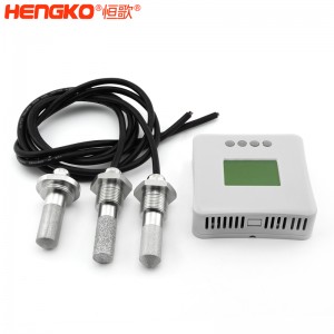 恒歌生產(chǎn)定制高靈敏IP65級防水溫濕度探測器探頭，用于農(nóng)業(yè)氣象站