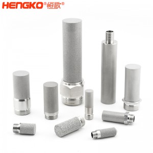 廠家來圖定制粉末燒結(jié)316L不銹鋼過濾器濾芯防塵耐腐蝕，用于化工制藥