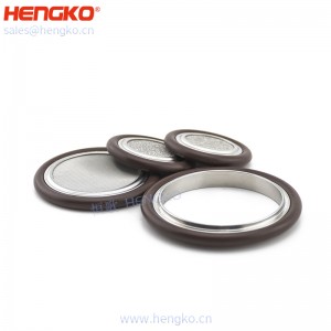 工廠直銷微米級圓形燒結不銹鋼絲網(wǎng)濾芯_氣液過濾用不銹鋼包邊濾片