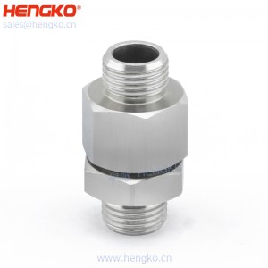 恒歌微納米級(jí)不銹鋼316內(nèi)聯(lián)過濾器0.2-120微米耐高溫耐腐蝕制藥工業(yè)可用，來圖定制