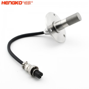 RS485遠(yuǎn)程高精度法蘭盤(pán)溫濕度傳感器高靈敏，數(shù)字信號(hào)濕度傳感器防水探頭