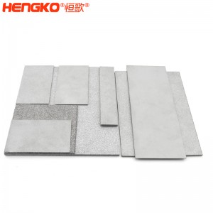 廠家直銷(xiāo)316不銹鋼粉末燒結(jié)濾板高強(qiáng)度耐高溫耐腐蝕，化工制藥過(guò)濾不銹鋼過(guò)濾器