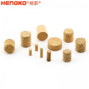 廠家直銷 燒結金屬不銹鋼316L 青銅多孔空氣過濾片柱現(xiàn)貨耐高溫