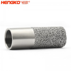 廠家供應(yīng)金屬粉末燒結(jié)露點儀殼體_防風(fēng)雨土壤溫濕度變送器探頭保護(hù)罩