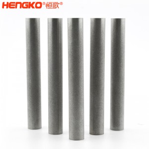 廠家供應316L不銹鋼燒結(jié)濾管_孔徑0.1-90微米耐高溫耐腐蝕濾芯可定做