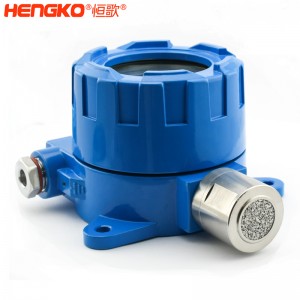 恒歌有毒氣體傳感器探測(cè)器_帶316不銹鋼防爆型傳感器探頭外殼