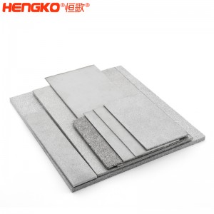 廠家直銷(xiāo)316不銹鋼粉末燒結(jié)濾板高強(qiáng)度耐高溫耐腐蝕，化工制藥過(guò)濾不銹鋼過(guò)濾器