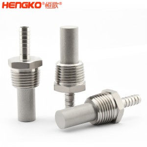 大批量定制氫氣發(fā)酵微孔臭氧擴散曝氣頭用于家庭DIY釀造啤酒工具