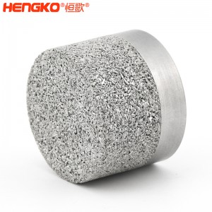 廠商定制微米不銹鋼燒結濾芯_316L不銹鋼過濾帽反沖洗工業(yè)和液體過濾可用